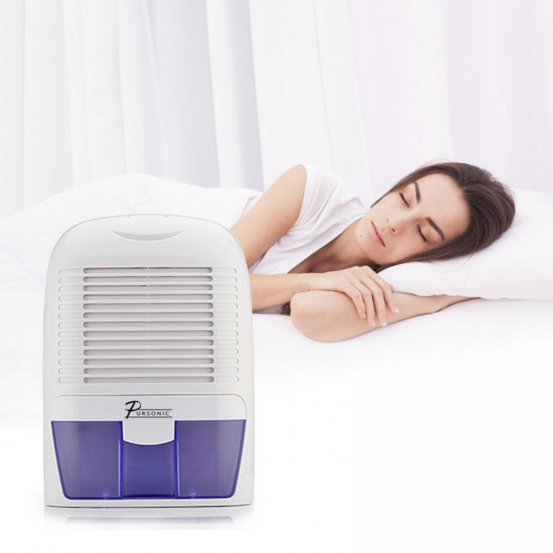 1500ML Clean Air Max Dehumidifier Portable Electric Office Home White Image 8