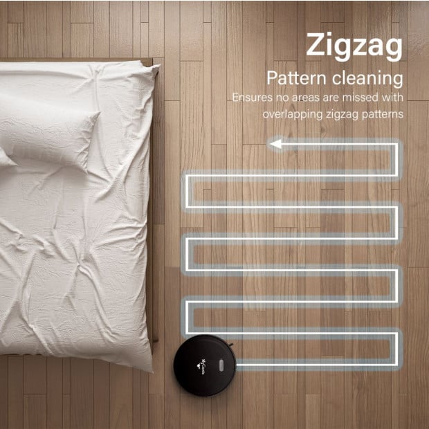 MyGenie Smart Robotic Vacuum Cleaner App Carpet Floors Auto Robot Image 2