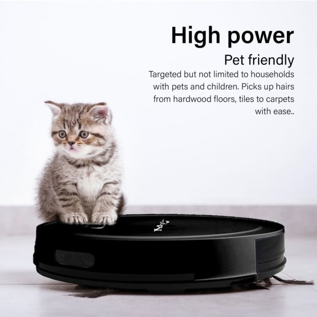 MyGenie Smart Robotic Vacuum Cleaner App Carpet Floors Auto Robot Image 4