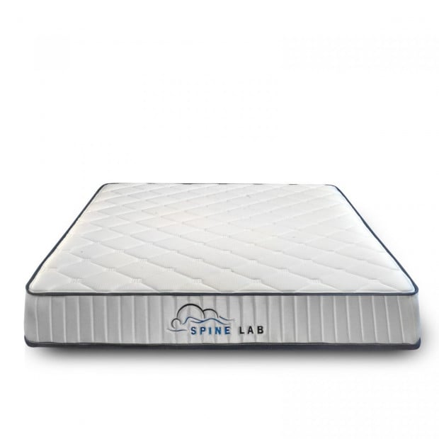 Spine-Lab Mattress 5 Zone 21cm Medium Firm Foam - Single - White
