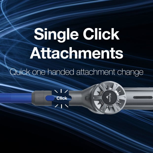 Handheld Cordless Stick Handstick Vacuum Bagless Rechargeable - Blue Image 3