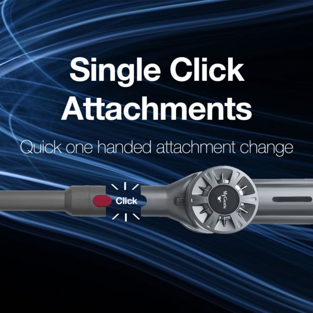 Handheld Cordless Stick Handstick Vacuum Bagless Rechargeable - Silver Image 3