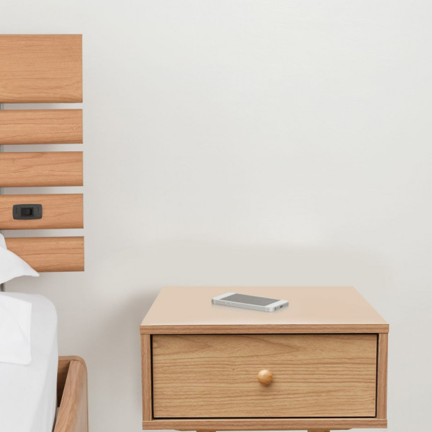 Bedside Table Kirrawee Drawers Nightstand Unit Cabinet Storage Image 4