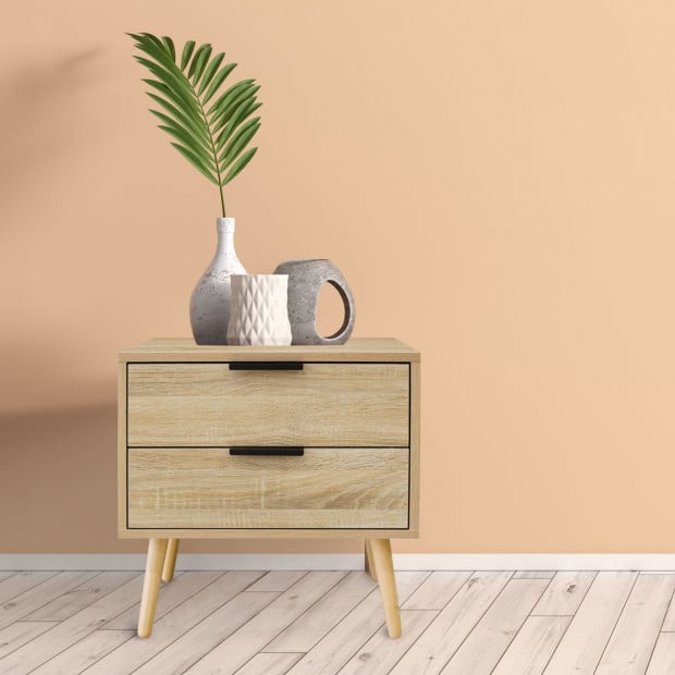 Bedside Table Paddington Drawers Nightstand Unit Cabinet Storage Image 2
