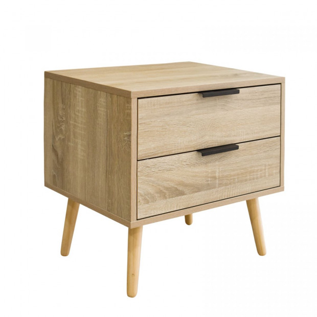 Bedside Table Paddington Drawers Nightstand Unit Cabinet Storage Image 6