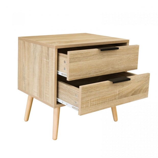 Bedside Table Paddington Drawers Nightstand Unit Cabinet Storage Image 7
