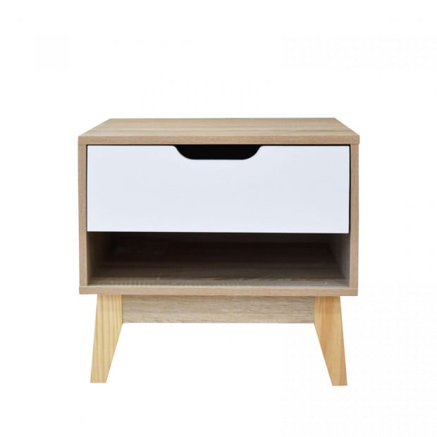 Bedside Table Manly Drawers Nightstand Unit Cabinet Storage Image 5
