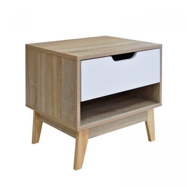 Bedside Table Manly Drawers Nightstand Unit Cabinet Storage Image 6