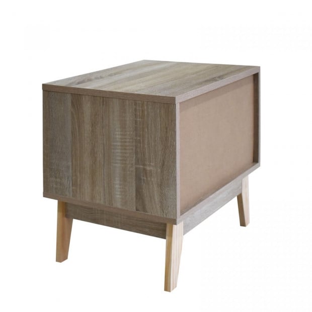 Bedside Table Manly Drawers Nightstand Unit Cabinet Storage Image 8