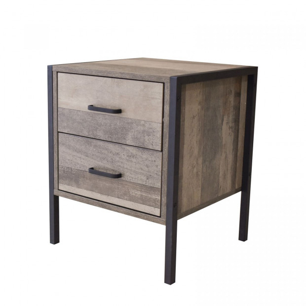 Bedside Table Palm Beach Drawers Nightstand Unit Cabinet Storage Image 5