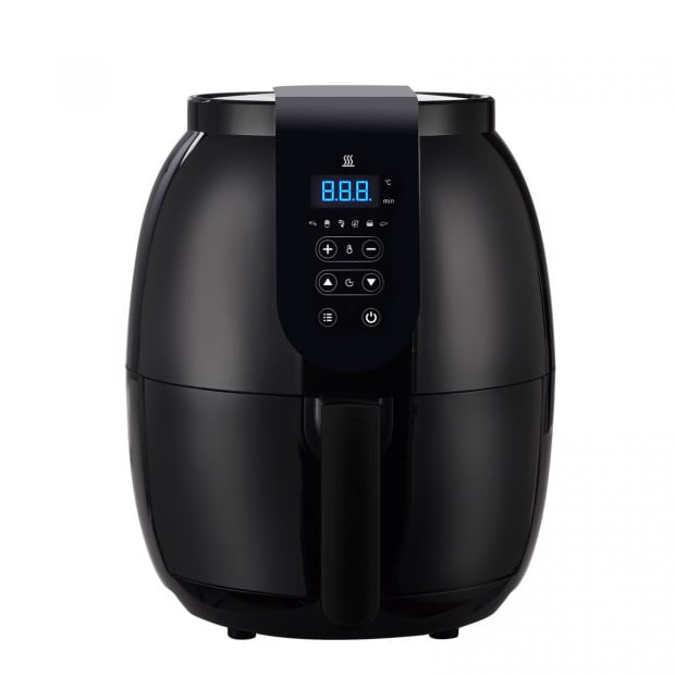 3.5 Litre Digital Display Black Air Fryer Oil Free Cooking Kitchen