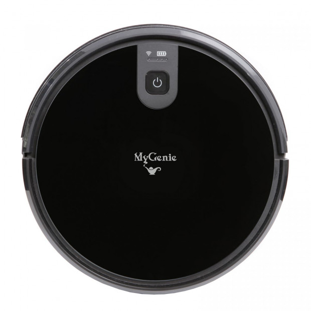 Wifi Pro Robotic Vacuuum Cleaner Carpet Wet Dry Mopping Black Image 10