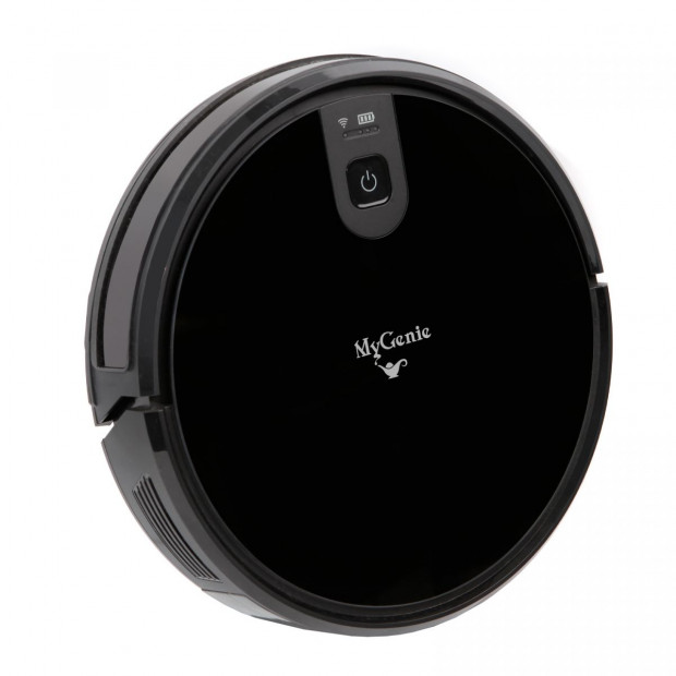 Wifi Pro Robotic Vacuuum Cleaner Carpet Wet Dry Mopping Black Image 11
