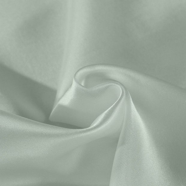 Soft Silk Hypoallergenic Pillowcase Twin Pack 51 x 76cm - Sage Image 4