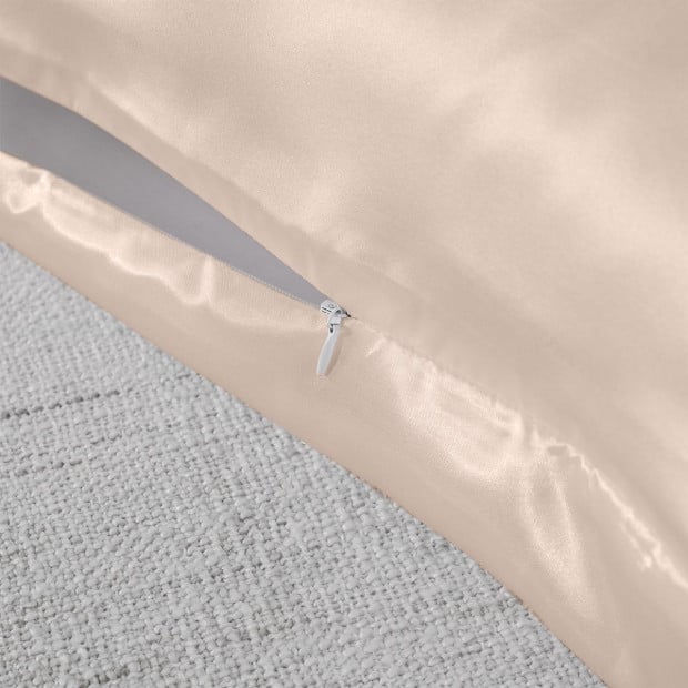 Pure Silk Hypoallergenic Pillowcase - Champagne Pink Image 4