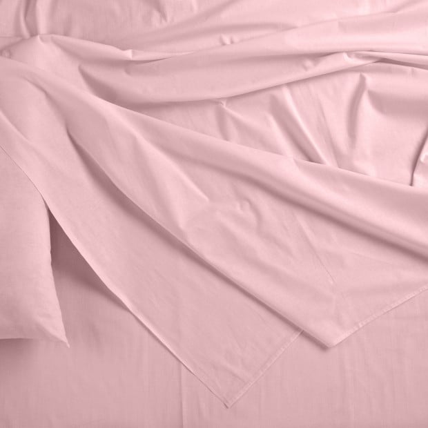 Bamboo Blended Sheet & Pillowcases Set 1000TC Queen - Bubble Bath Image 2