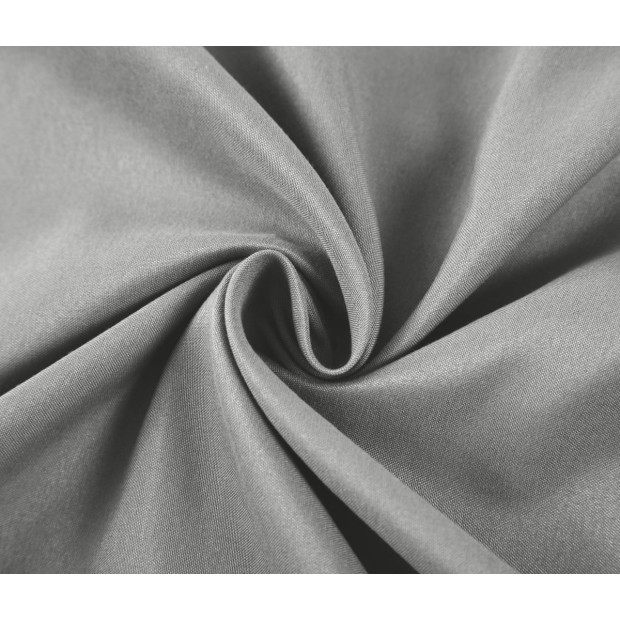 2000 Thread Count Bamboo Cooling Sheet Set Single - Mid Grey Image 3