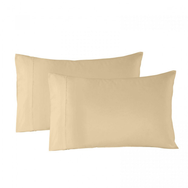 Bamboo Blended Quilt Cover Set 1000TC Ultra Soft Luxury King - Oatmeal Image 3