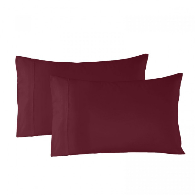 Bamboo Blended Quilt Cover Set 1000TC Soft Luxury King Malaga Wine Image 3
