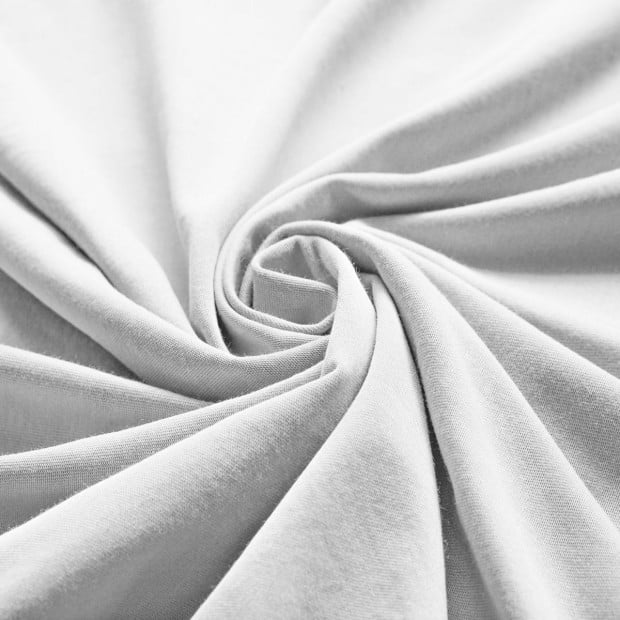 1500TC Sheet And Goose Feather Down Pillows 2 Pack Double - White Image 4