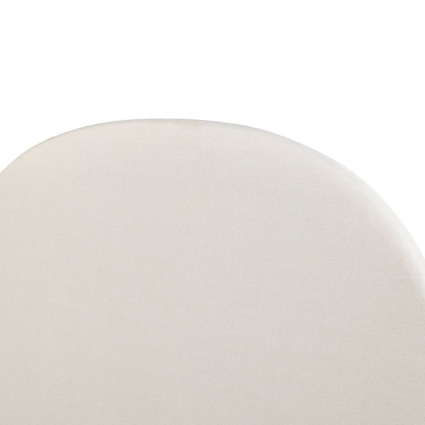 Newark Curved Bead Head Cream - Queen - Cream Image 6