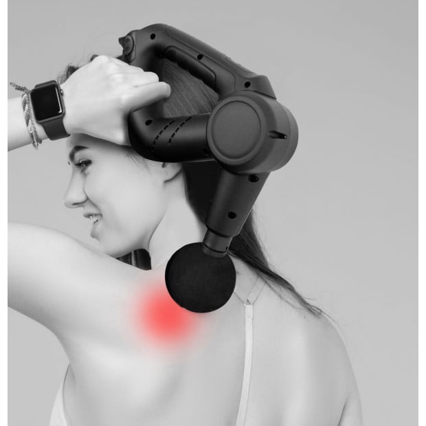 FIT Smart Pro Vibration Therapy Massage Device Black And White Image 2