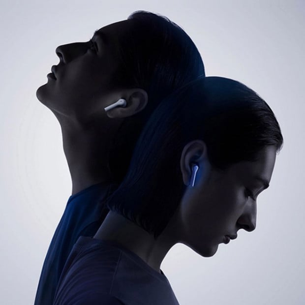 Fit Smart Wireless Earbuds Earphones Bluetooth Built Mic - White Image 7