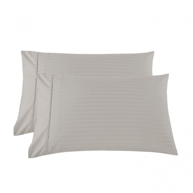 1200 Thread Count 100% Egyptian Cotton Sheet Set Super King - Grey Image 6