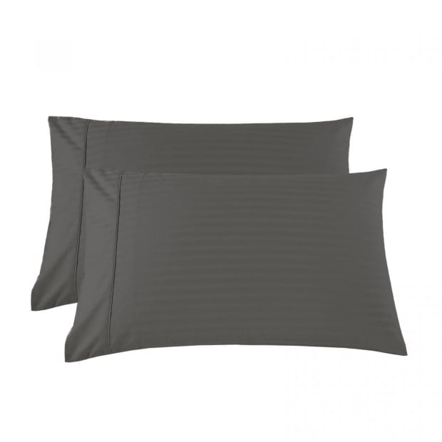 1200 Thread Count 100% Egyptian Cotton Sheet Set Super King - Charcoal Image 6