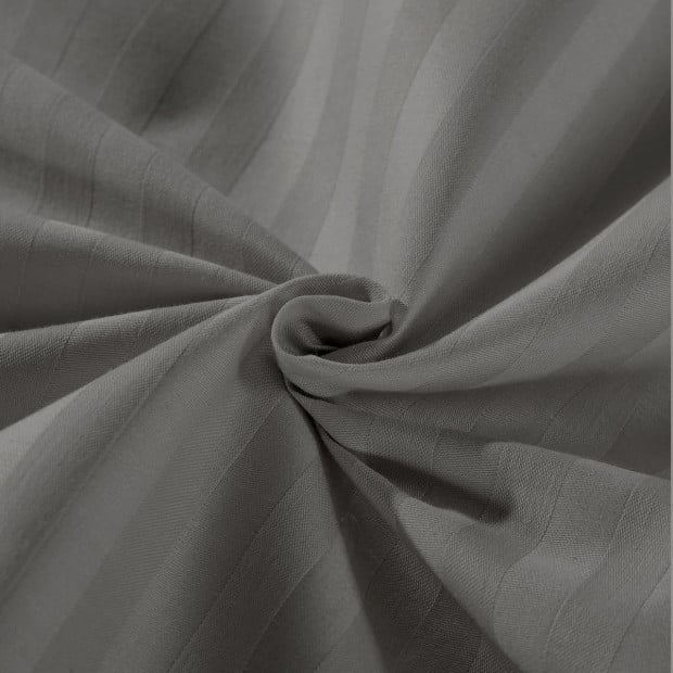 1200 Thread Count 100% Egyptian Cotton Sheet Set Super King - Charcoal Image 8