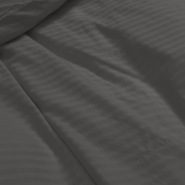 1200 Thread Count 100% Egyptian Cotton Sheet Set Super King - Charcoal Image 9