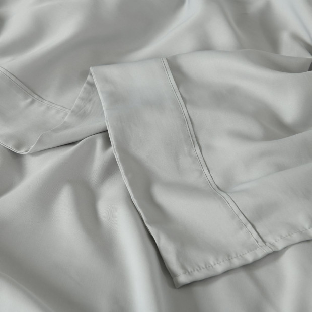 600 Thread Count Cooling Ultra Soft Sheet Set - King - Grey Image 4