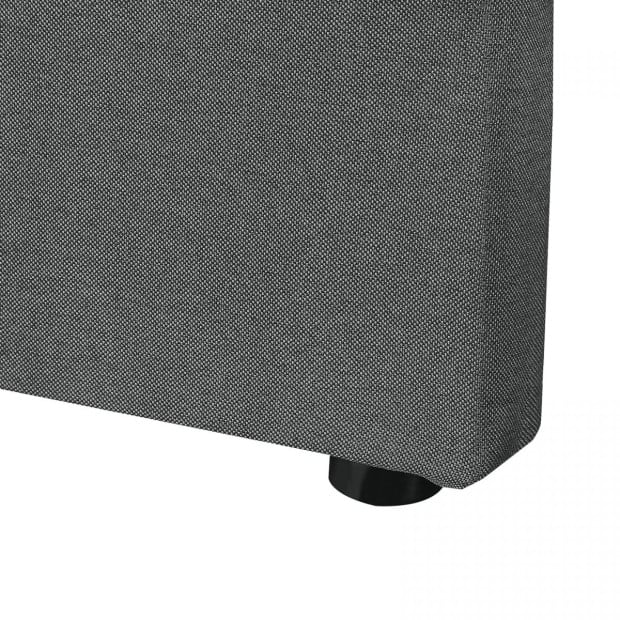 Decor Tufted BedHead Headboard Upholstered - Queen - Charcoal Image 5
