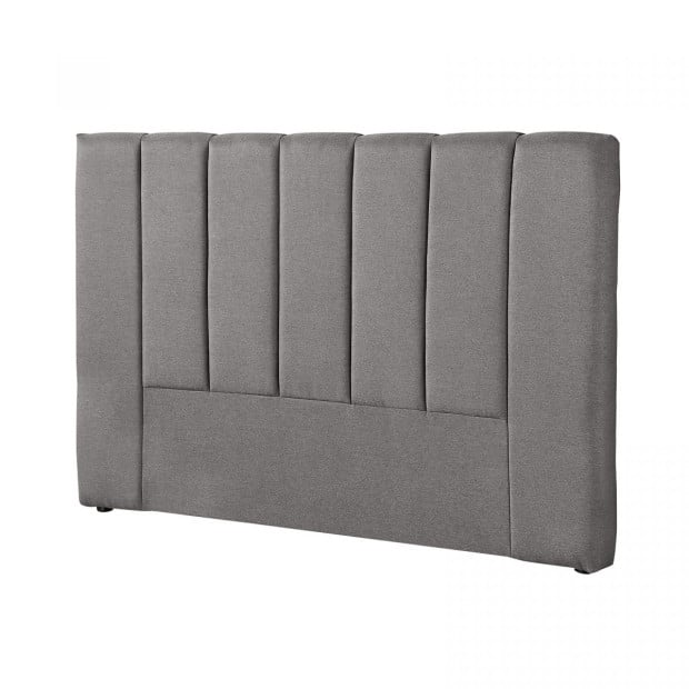 Decor Valencia Headboard Bedhead Upholstered - King - Mid Grey Image 8