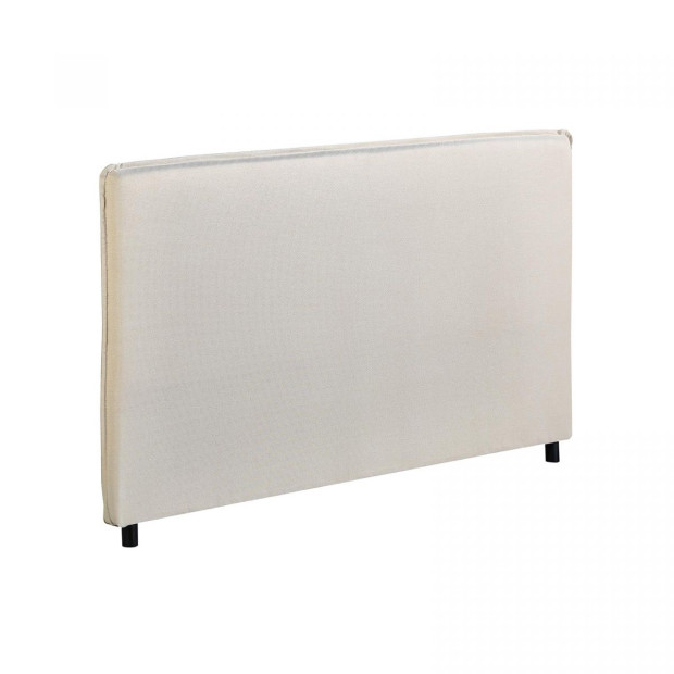 Decor Malaga Natural Headboard Bedhead Upholstered - King - Natural Image 5