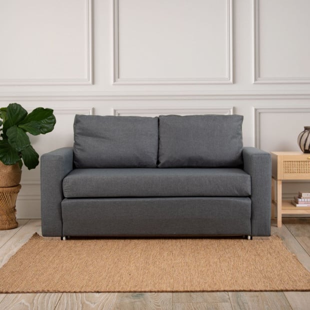 Selena 2 in 1 Sofa Bed Couch 2 Seater - Grey