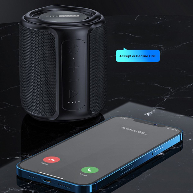 Fitsmart Bluetooth Speakers Wireless Portable Stereo Black Image 8