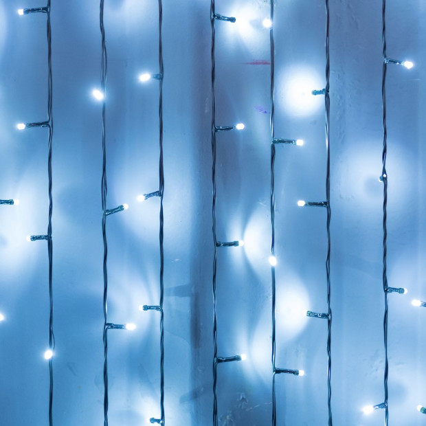 Decor Outdoor LED Plug In Fairy Lights - White - 200 Lights Image 9