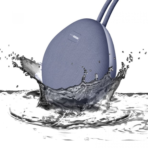 Waterproof Bluetooth Speaker Portable Wireless Stereo Sound - Silver Image 9