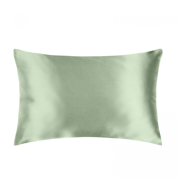 Decor Luxury Satin Pillowcase Twin Pack Size With Gift Box - Sage Image 5