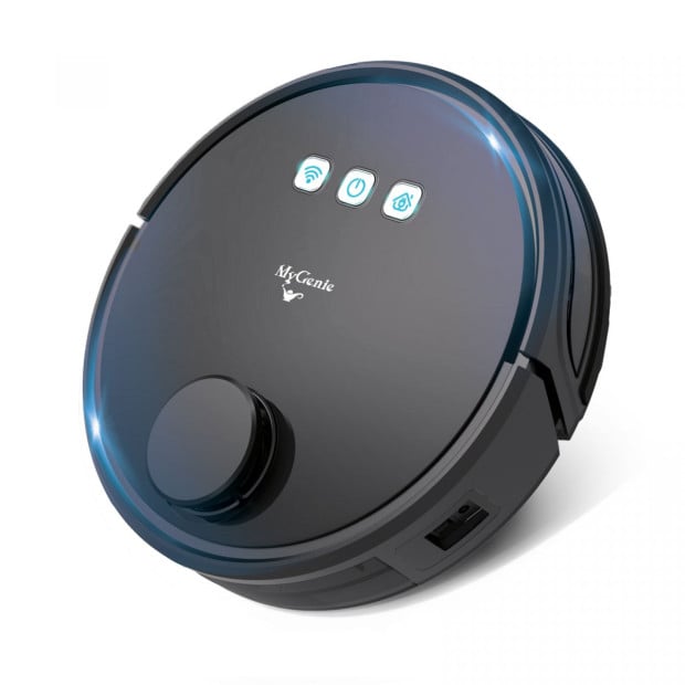 Laser Smart Pro IQ 360 Robot Vacuum Cleaner Black WIFI Remote Control Image 2