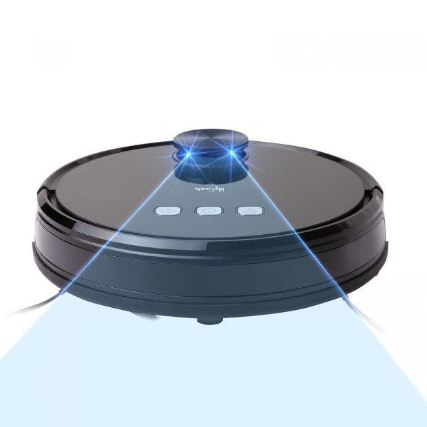 Laser Smart Pro IQ 360 Robot Vacuum Cleaner Black WIFI Remote Control Image 3