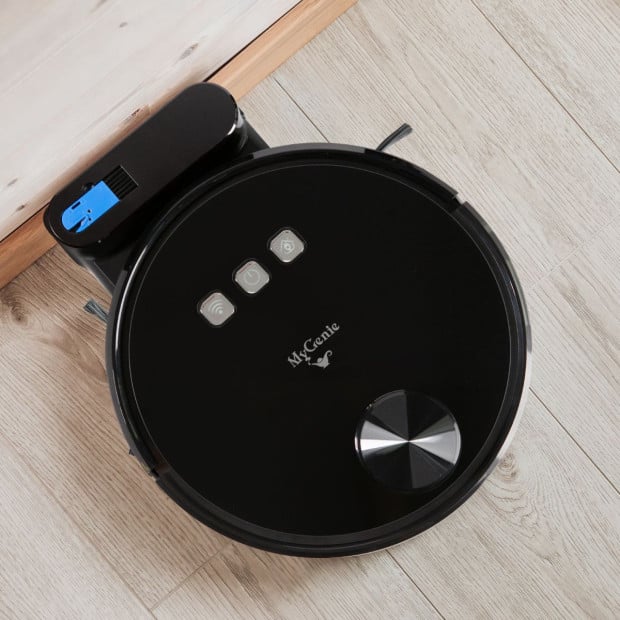 Laser Smart Pro IQ 360 Robot Vacuum Cleaner Black WIFI Remote Control Image 6