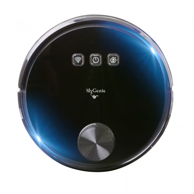 Laser Smart Pro IQ 360 Robot Vacuum Cleaner Black WIFI Remote Control Image 7