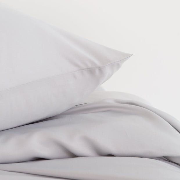 3000TC Bamboo Cooling Sheet Set Ultra Soft Bedding - Queen - Mid Grey Image 7