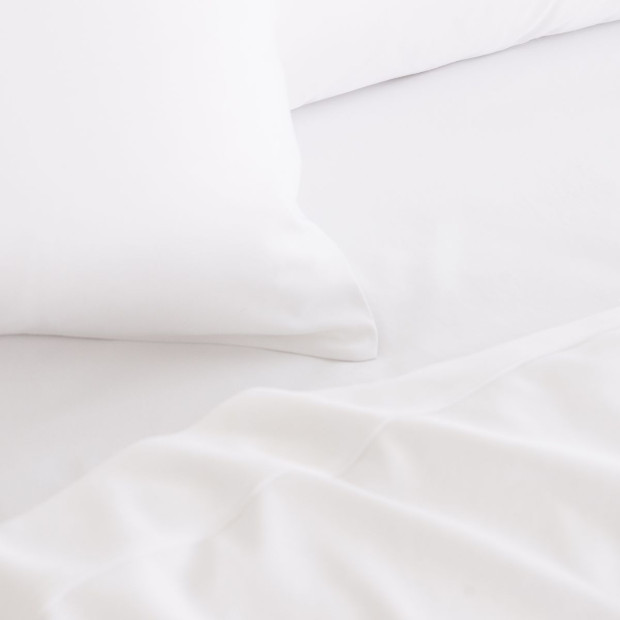3000TC Bamboo Cooling Sheet Set Ultra Soft Bedding - King - White Image 4