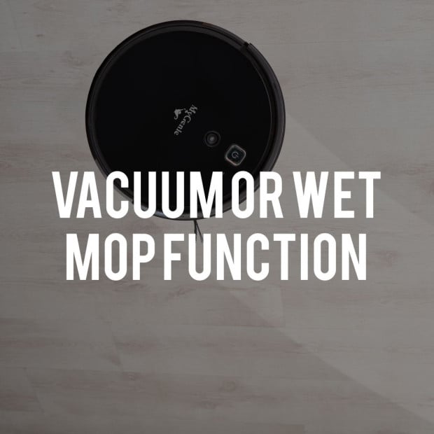 V-MAX 3000 Robotic Vacuum Cleaner VSLAM Technology Wi-Fi Control Black Image 10