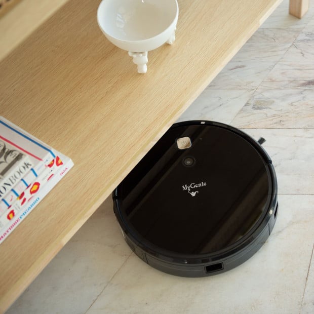 V-MAX 3000 Robotic Vacuum Cleaner VSLAM Technology Wi-Fi Control Black Image 3