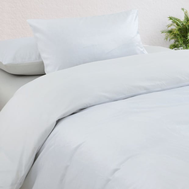 Velvet Quilt Cover Set Super Soft Luxurious Warmth Bedding King White Image 4