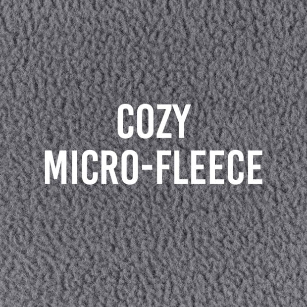 Polar Fleece Flannel Sheet Set Cozy - Double - Grey Image 6
